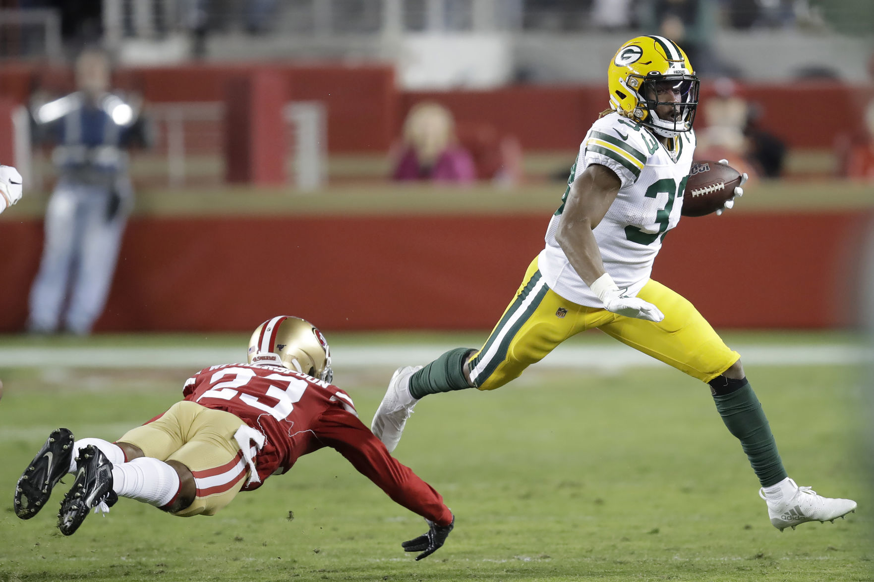 49ers 37, Packers 8